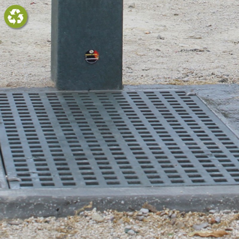 Font Urbana Doble Plàstic Reciclat Hércules | Sostenible